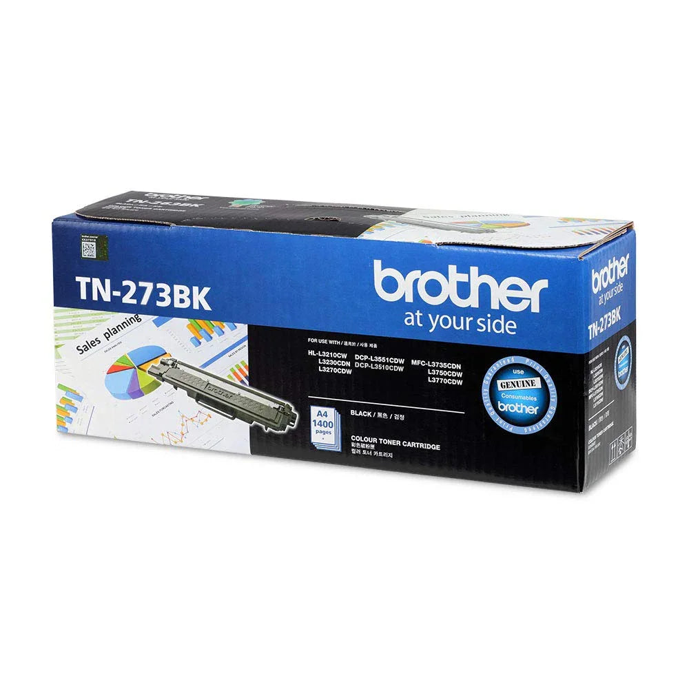 Genuine Brother TN-273BK Standard Yield Black Ink Printer Toner Cartridge - eBuy UAE